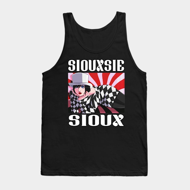 Siouxsie and the Banshees Hit Singles Tank Top by BoazBerendse insect